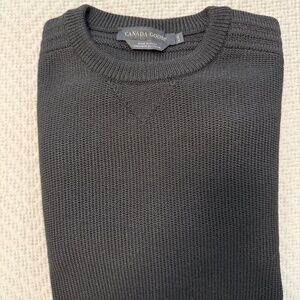 Men's Canada Goose Black Label Crewneck Sweater